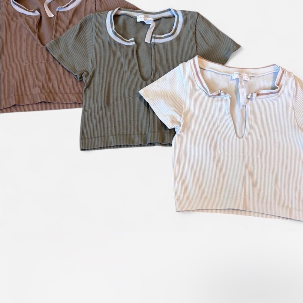 (Set of 3) Altar’d State Intimates Spanx Shape Wear Tops Size Small